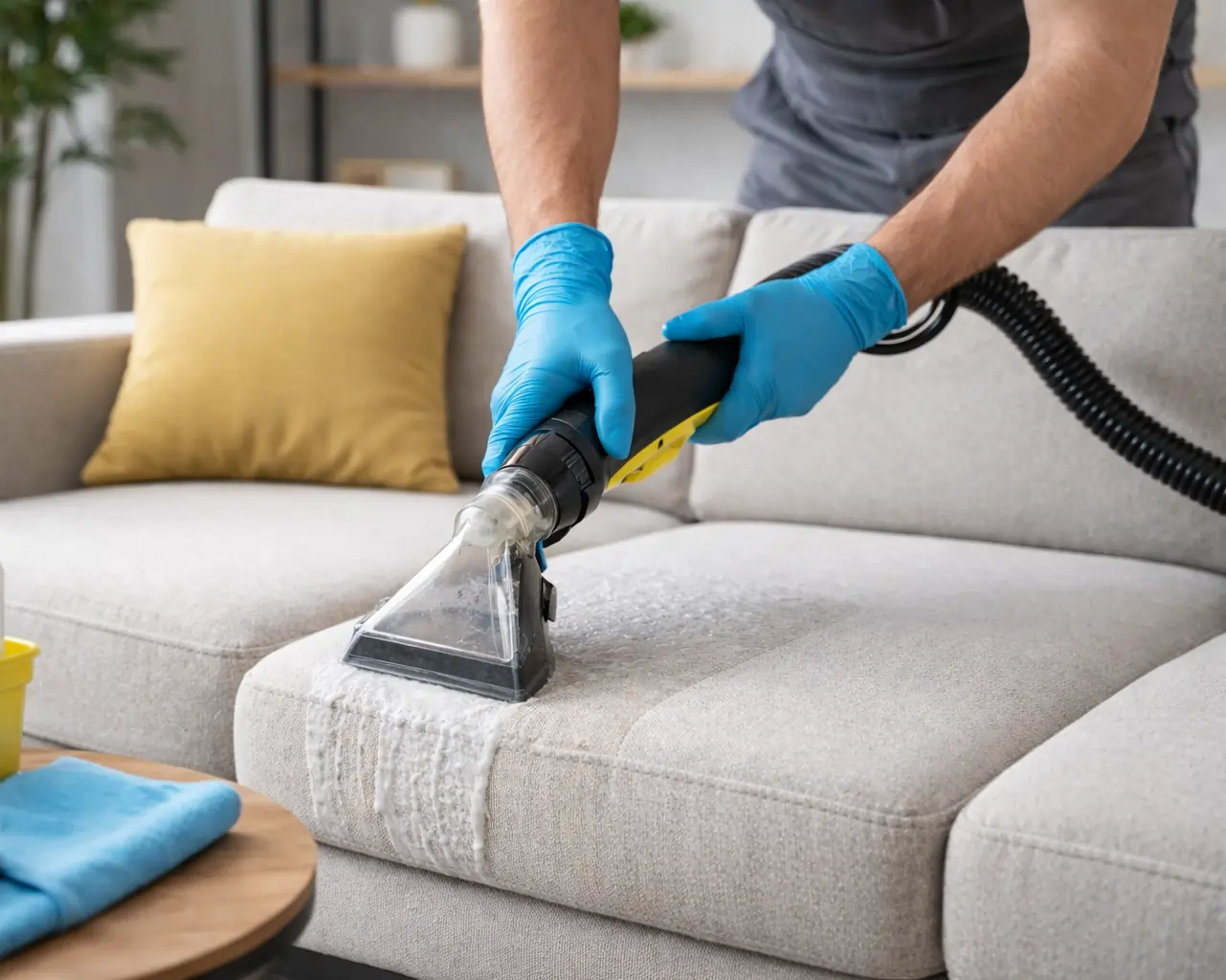 Professional upholstery cleaning in Richardson TX